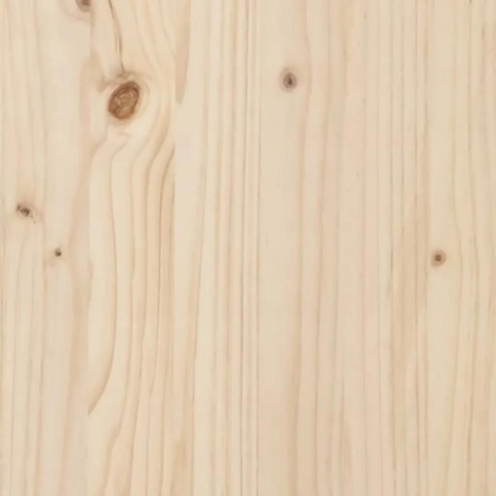 Testiera 145,5x4x100 cm in legno massello di pino