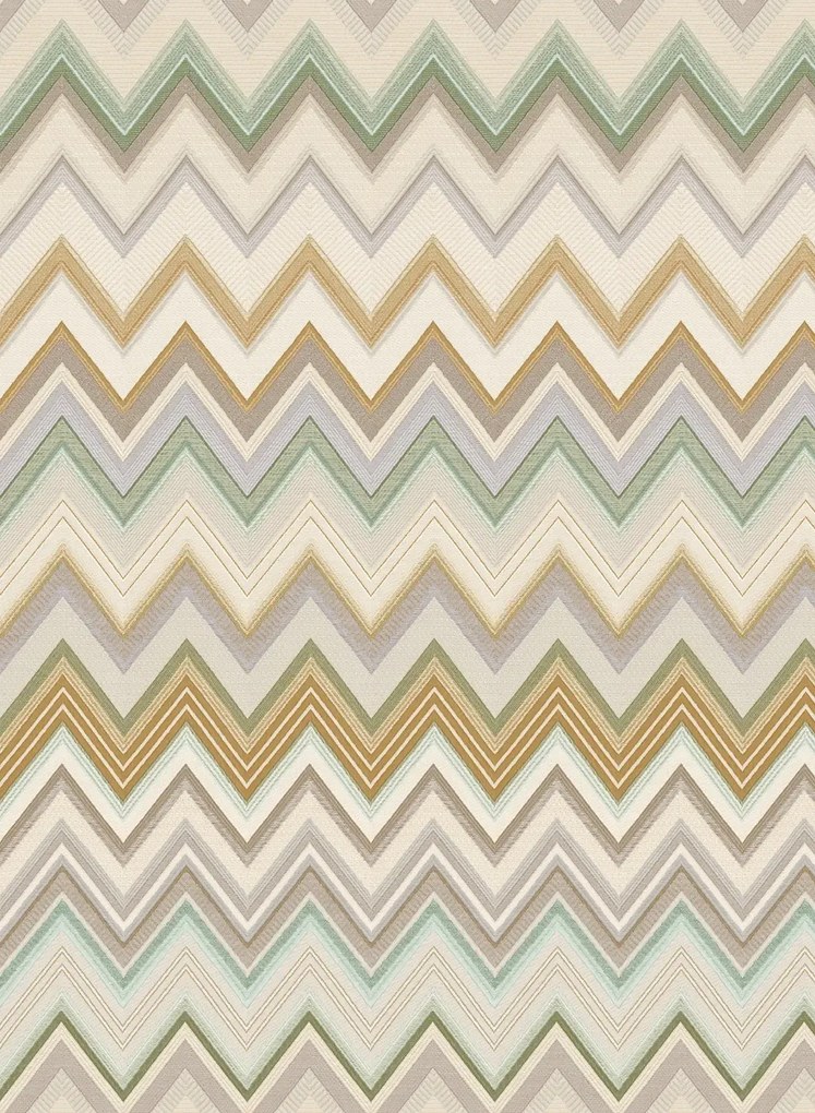 Missoni Home Carta da parati Happy Zig Zag - 10333