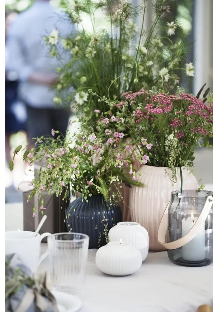 Portacandela in porcellana per candela da tè Hammershøi - Kähler Design