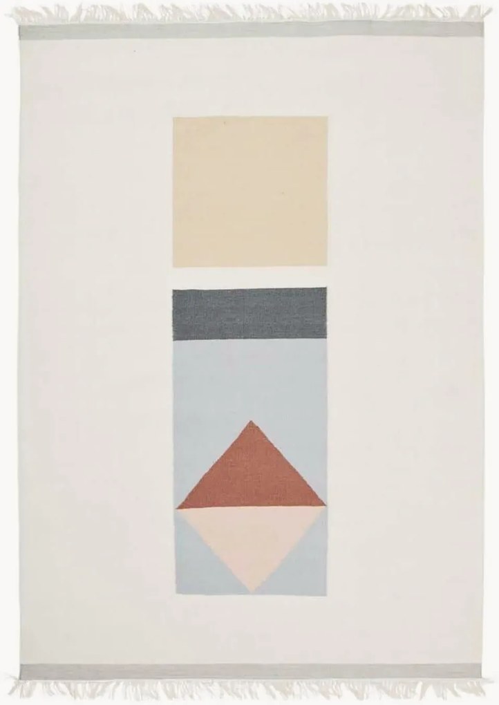 Tappeto in lana tessuto a mano Vero