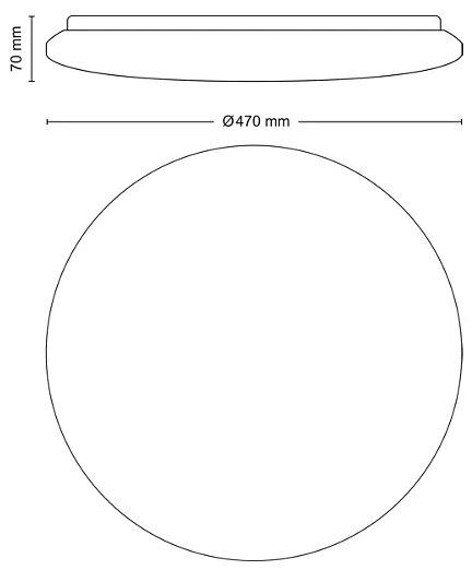 Philips - Plafoniera LED dimmerabile IZSO LED/40W/230V 2700-6500K + +TC
