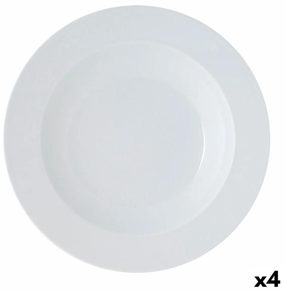 Piatto Fondo Ariane Brasserie Ceramica Bianco (29 cm) (Pack 4x)