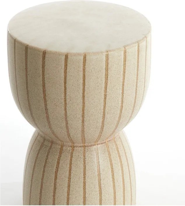 Tavolino rotondo in ceramica ø 28,5 cm Finca - Light &amp; Living