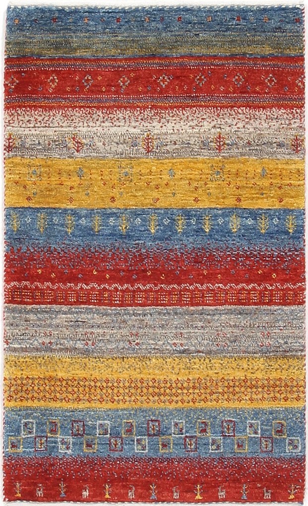 Rizbaft Tappeto persiano 100x60 (Iran) Annodato A Mano