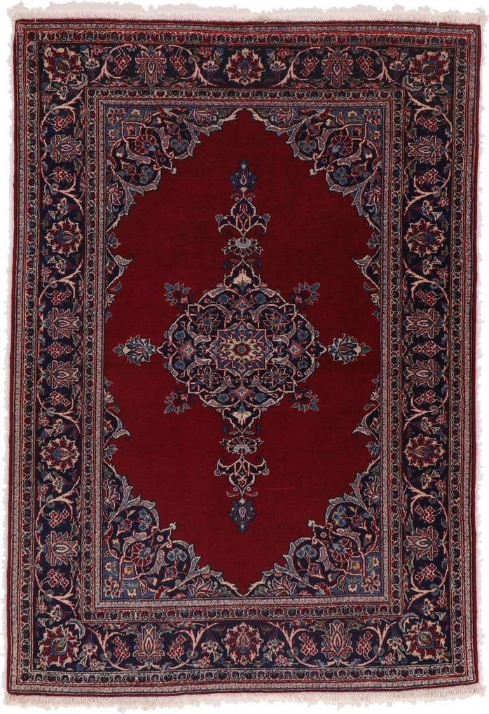Kashan Tappeto persiano 110 x 150 (Iran) Annodato A Mano