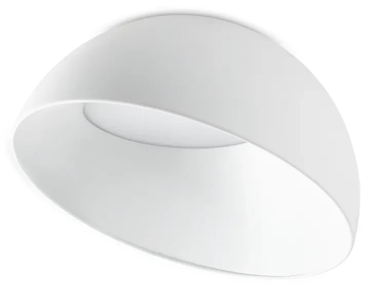 Plafoniera Moderna Corolla Metallo Bianco Led 24W 3000K Ip20