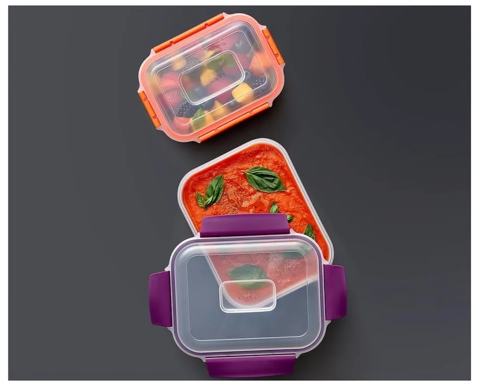 Set compatto di 5 contenitori Lock Nest - Joseph Joseph