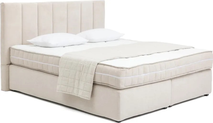 Letto boxspring beige 180x200 cm Olia Bold Line – Bonami Selection