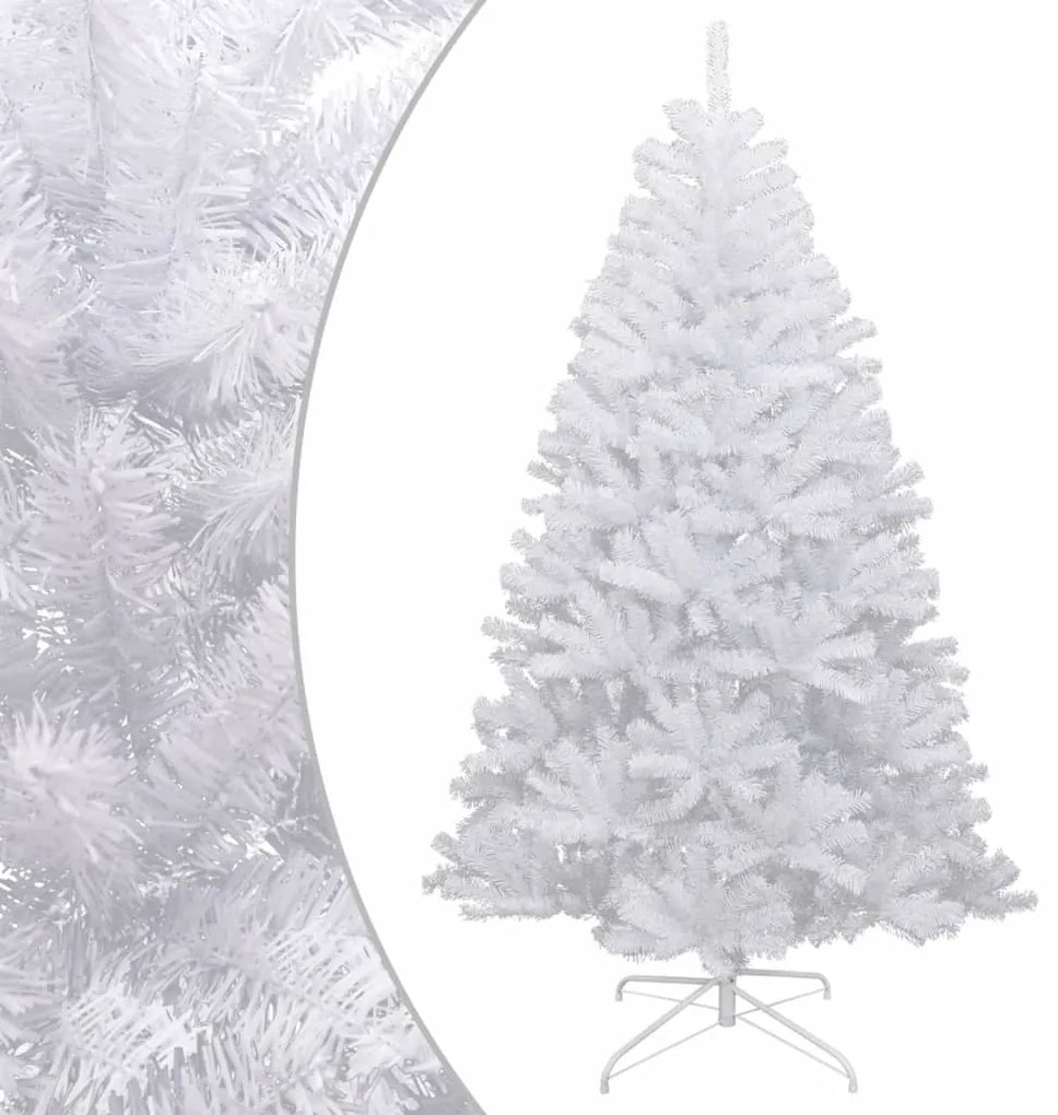 Albero di Natale Artificiale con Neve Fioccata Incernierato, Albero Natale Artificiale Incernierato con Neve Fioccata 120 cm II