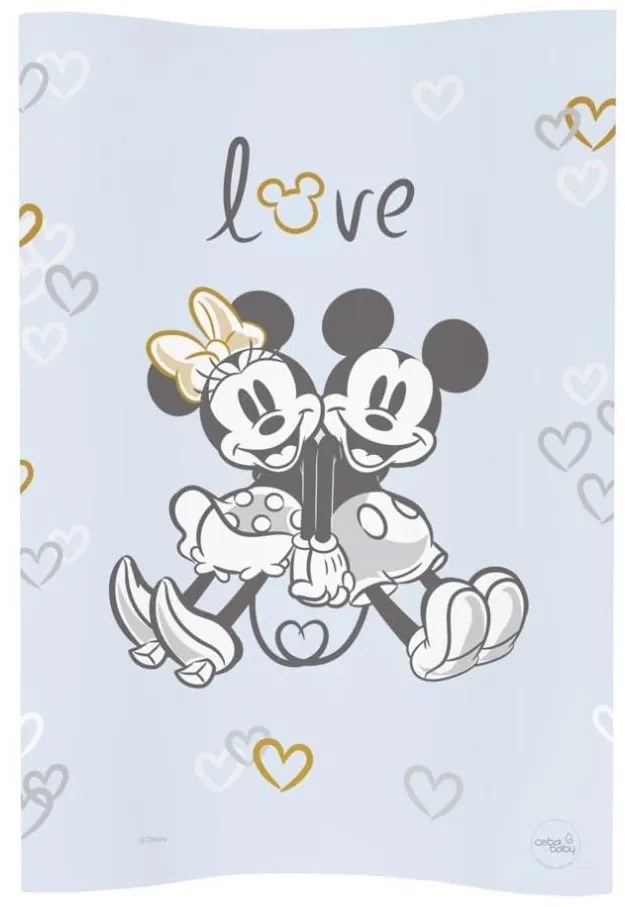 CebaBaby - Materassino fasciatoio bilaterale COZY DISNEY 50x70 cm blu