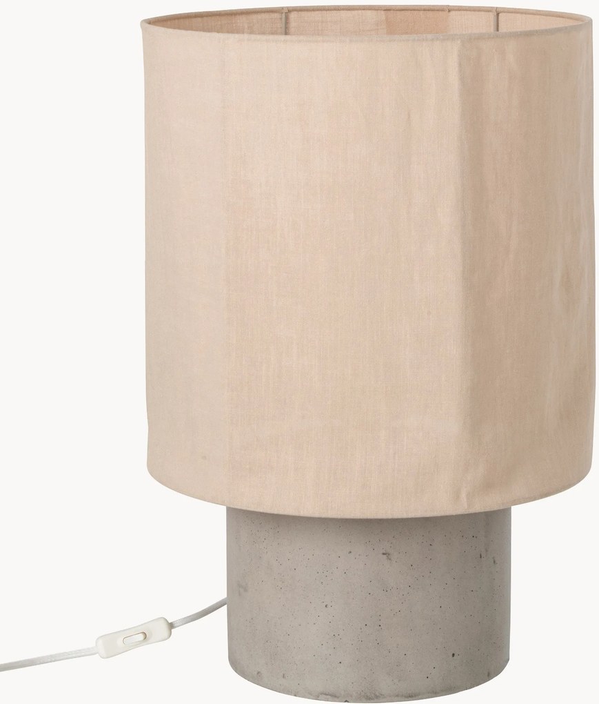 Lampada da tavolo in cemento Yena