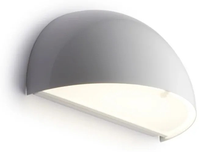 Rørhat Applique da Esterno 40W E14 Bianco - LIGHT-POINT