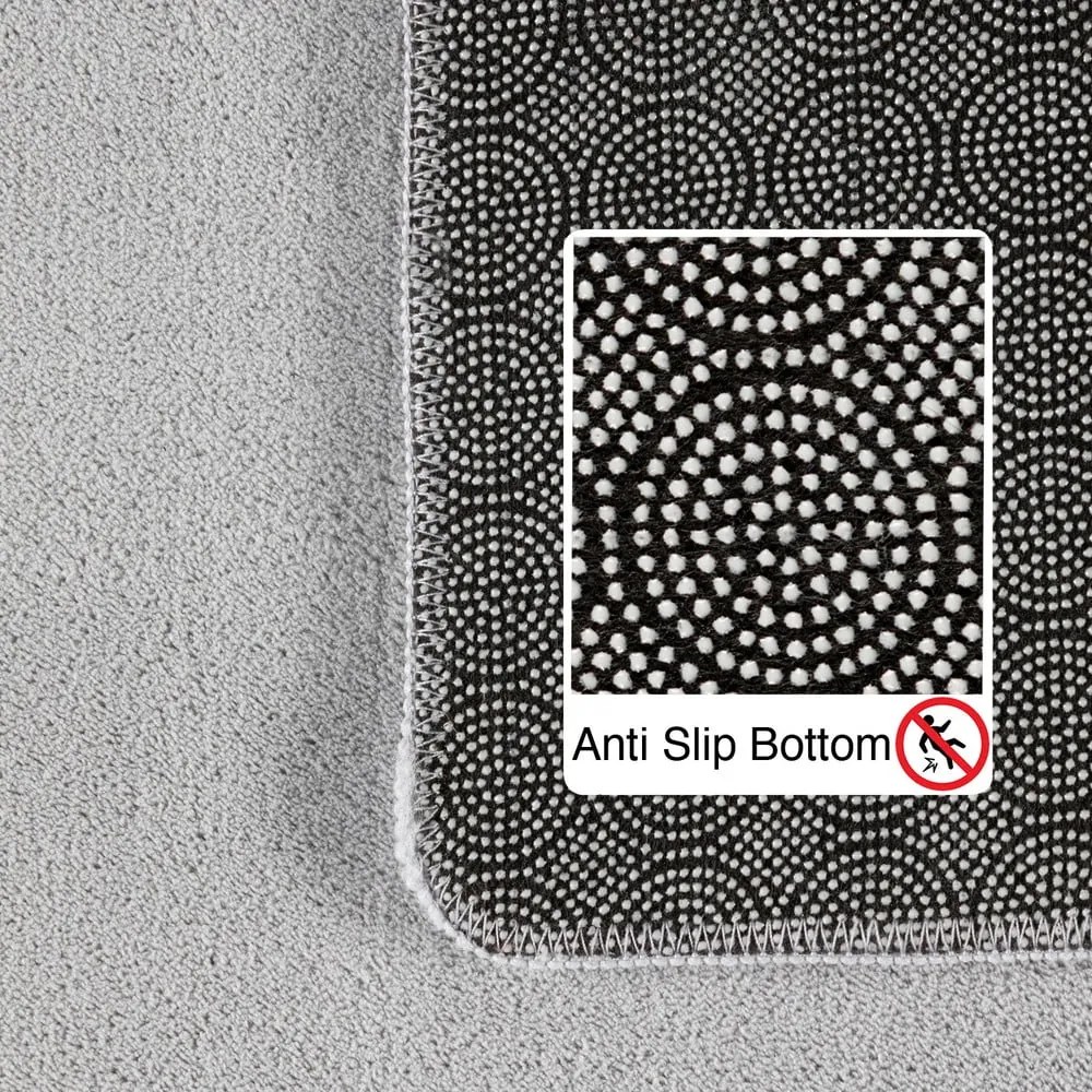 Passatoia lavabile grigio chiaro 80x250 cm Sky - Ayyildiz Carpets