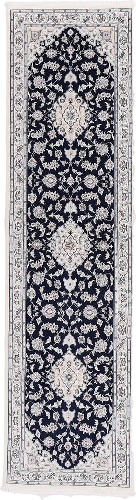 Nain Tappeto persiano 300 x 80 (Iran) Annodato A Mano