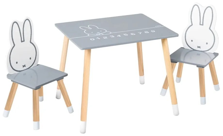 Set di mobili per bambini 3 pz Miffy – Roba