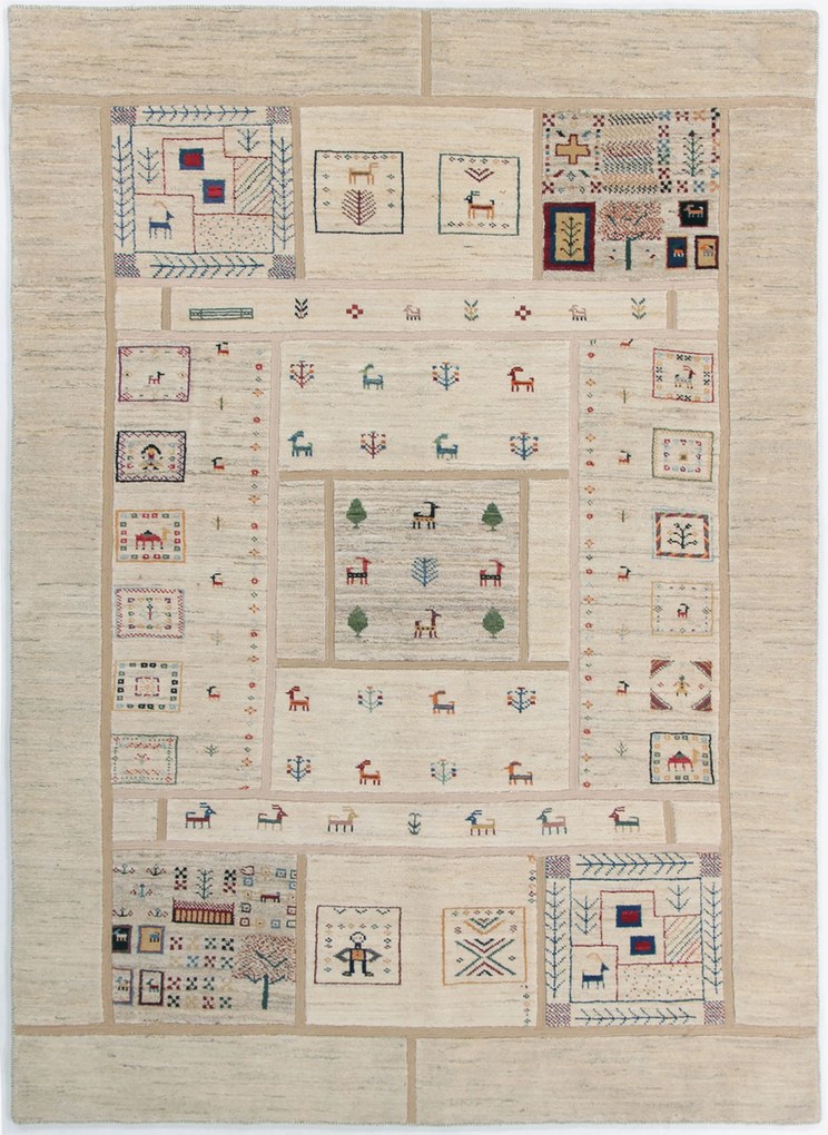 Rizbaft Tappeto 180x250 (Iran) Annodato A Mano