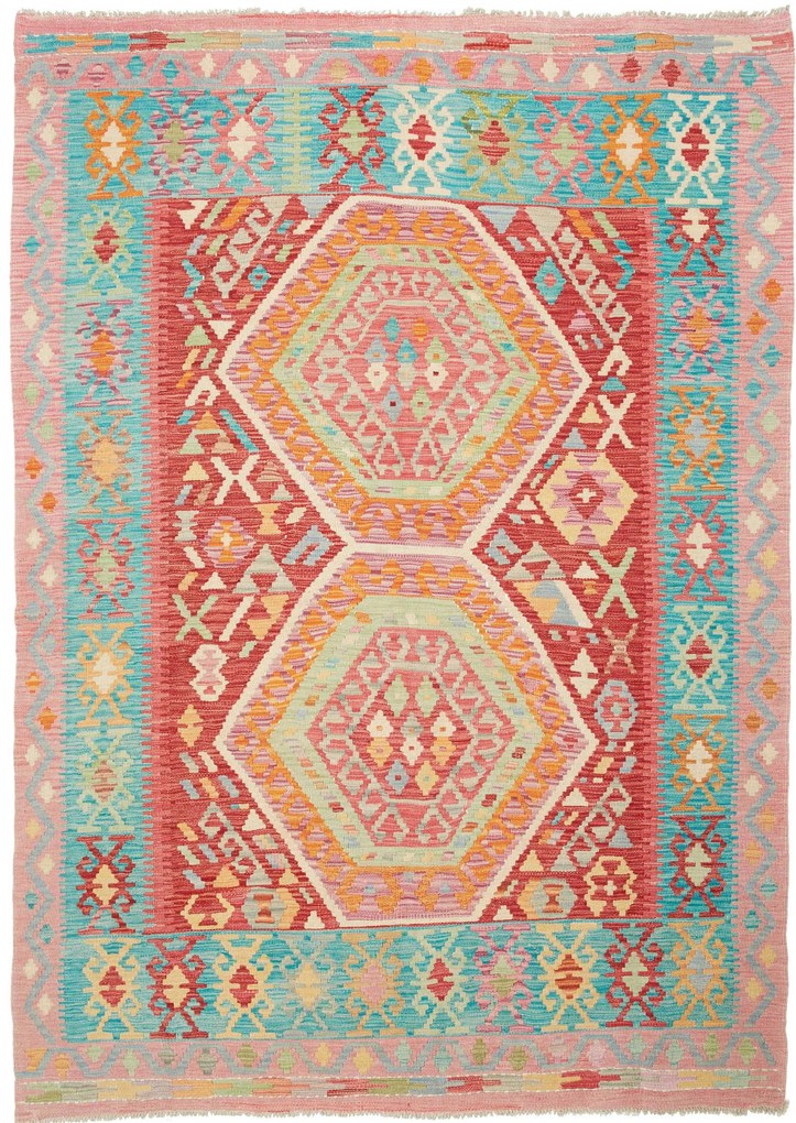 Kilim Tappeto 160 x 220 (Pakistan) Tessuto A Mano