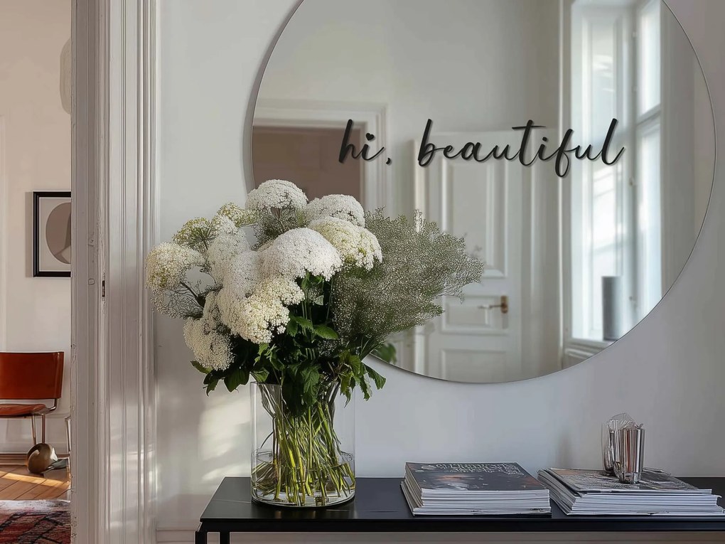 Adesivo per specchio S20 – Hi, beautiful