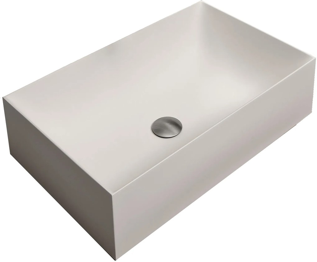 Antonio Lupi Stratos4 Lavabo Rettangolare 40x63x18,8 cm In Flumood