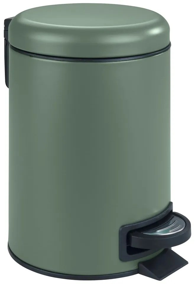 Cestino da bagno verde , 3 l Leman - Wenko
