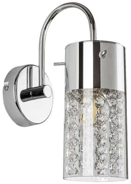 Rabalux 2194 - Applique bagno NIAGARA 1xE14/40W/230V IP44 cromo