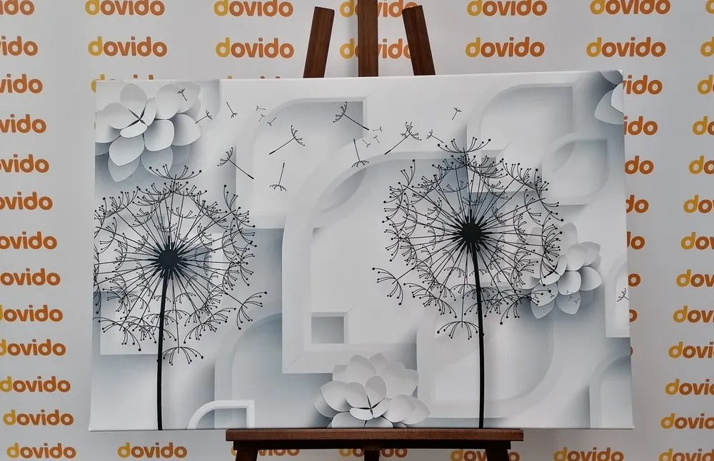 Stampa su tela – Soffione in design moderno