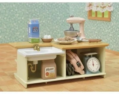 Personaggi d'Azione Sylvanian Families 5442  SYLVANIAN FAMILIES Kitchen land