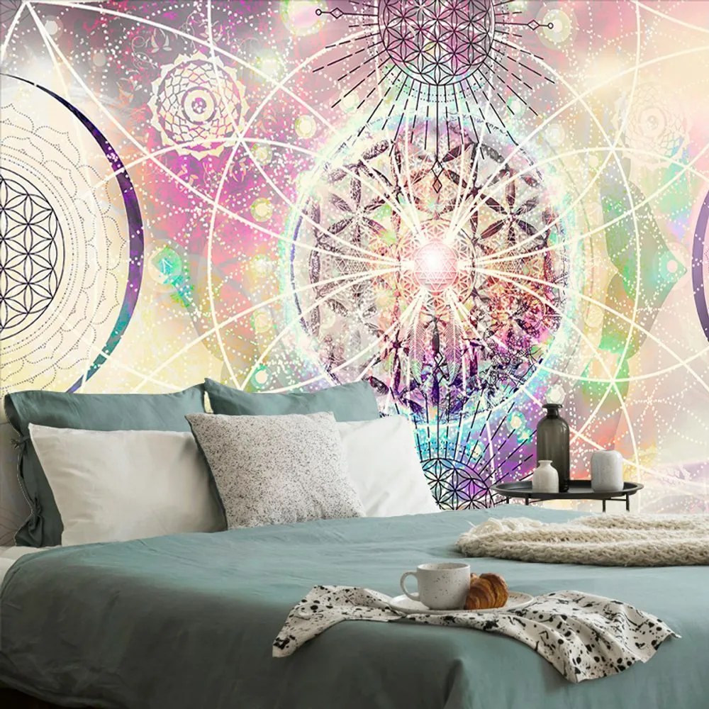 Carta da parati – Mandala in design interessante