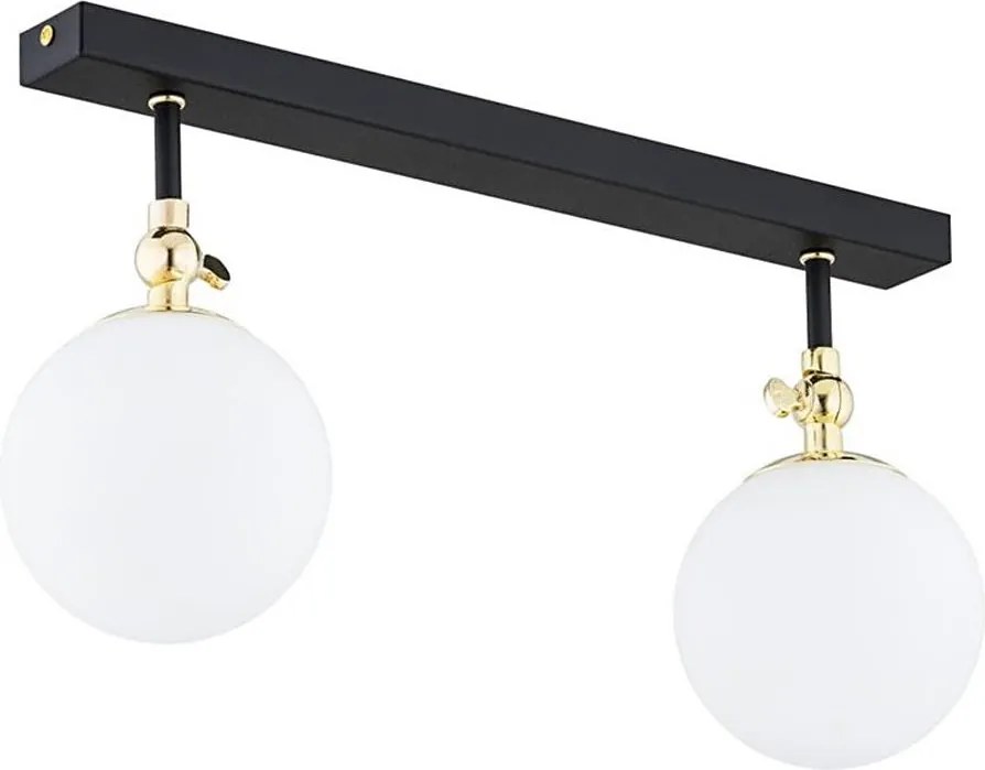 Argon 846 - Plafoniera da bagno a montaggio superficiale LATINA 2xE14/40W/230V IP44