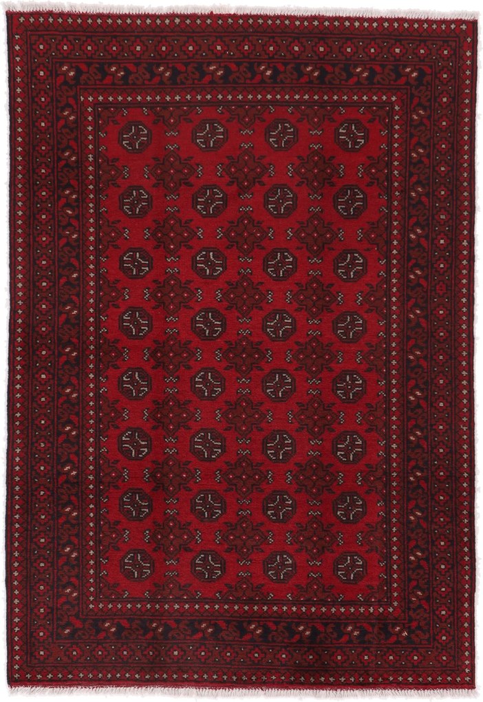 Afghan Tappeto 130x180 (Afghanistan) Annodato A Mano