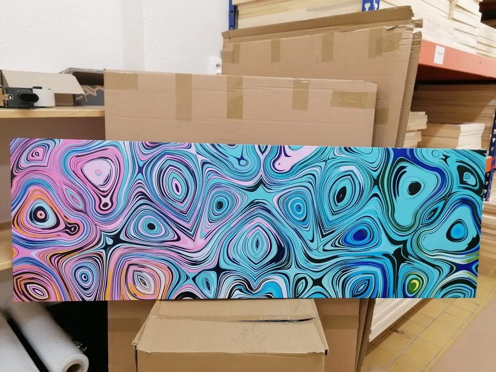 Stampa su tela – Arte turchese creativa