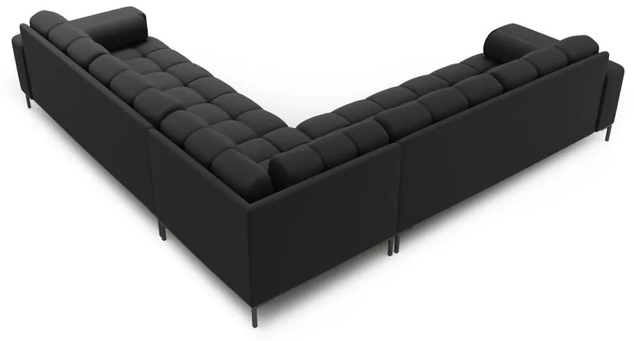 Divano angolare variabile grigio scuro Bali - Cosmopolitan Design