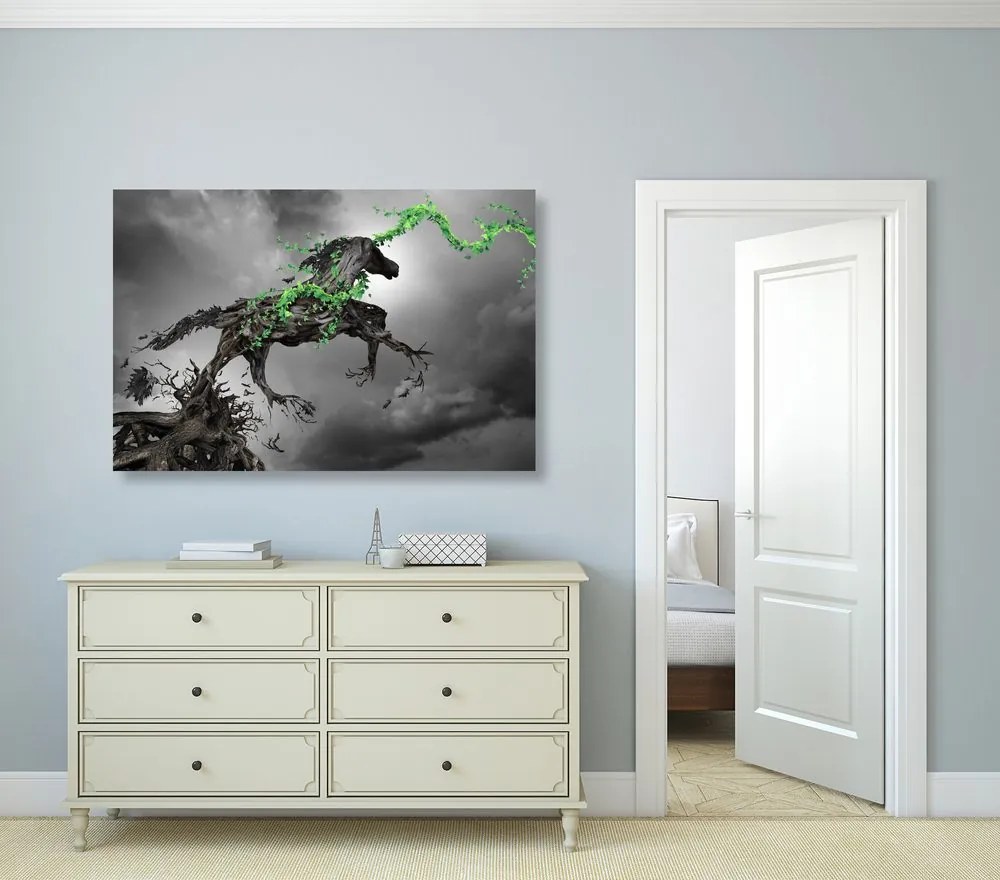 Quadro su tela – Cavallo in design unico