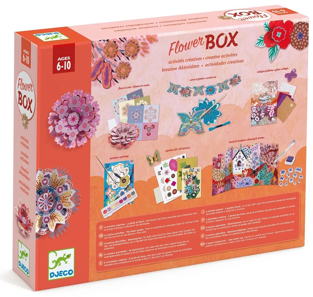 Grande set creativo - giardino fiorito