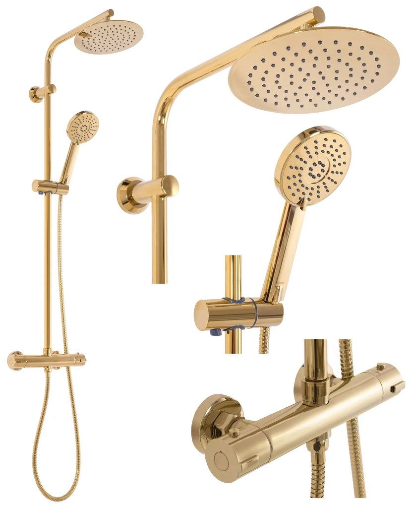 Set Doccia da incasso REA BLISS Gold