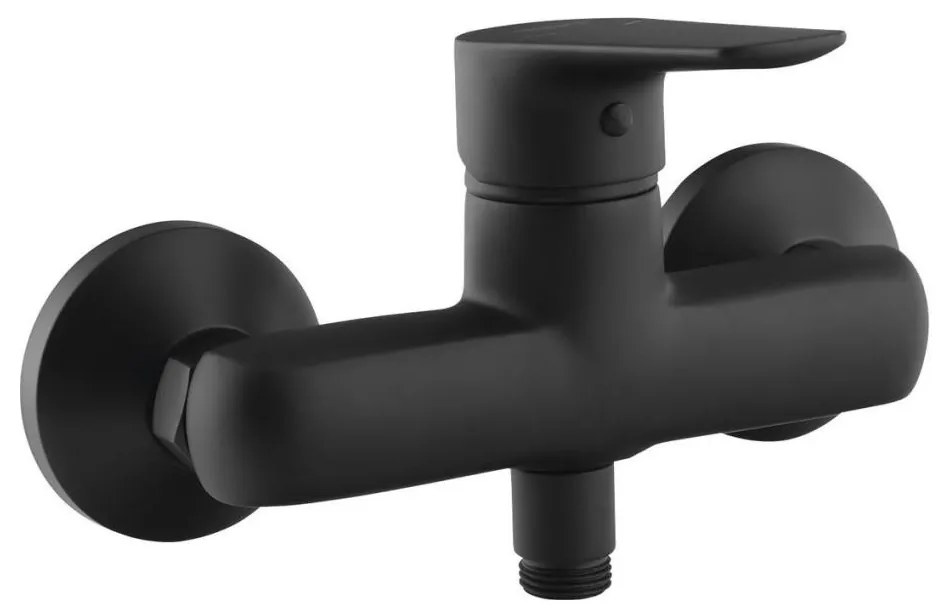 Aqualine - Rubinetto doccia LOTTA opaco nero