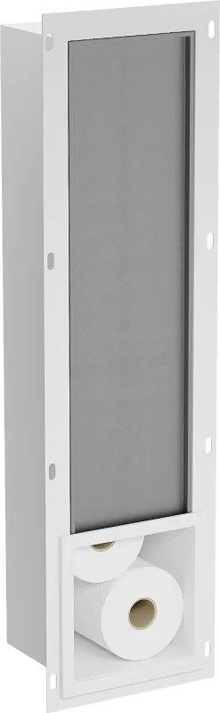 Mexen X-Wall-B portarotolo, bianco - 1925