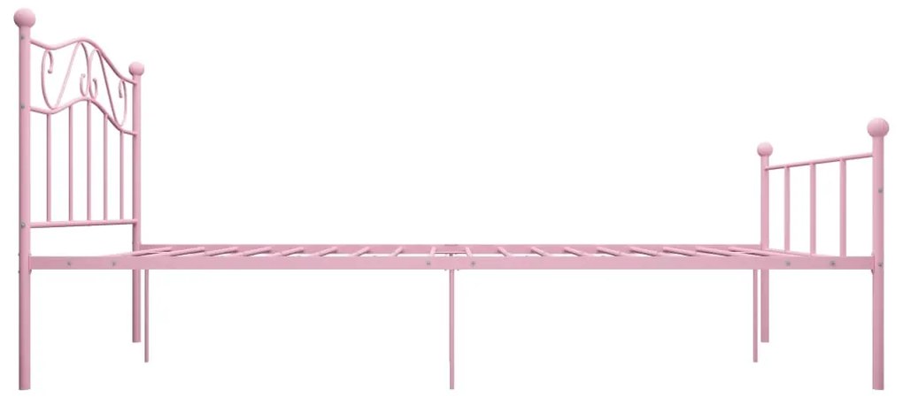 Giroletto Rosa in Metallo 160x200 cm