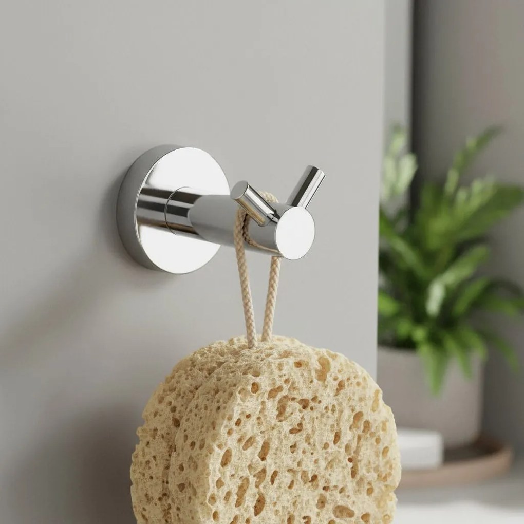 Portasciugamano da bagno 5605 Leo Chrome