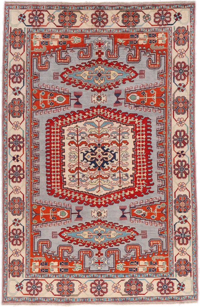 Kazak Tappeto 310x200 (Pakistan) Annodato A Mano