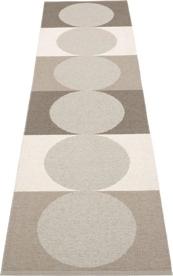 Passatoia da interno/esterno grigia/color crema 70x280 cm Otto Clay – Pappelina
