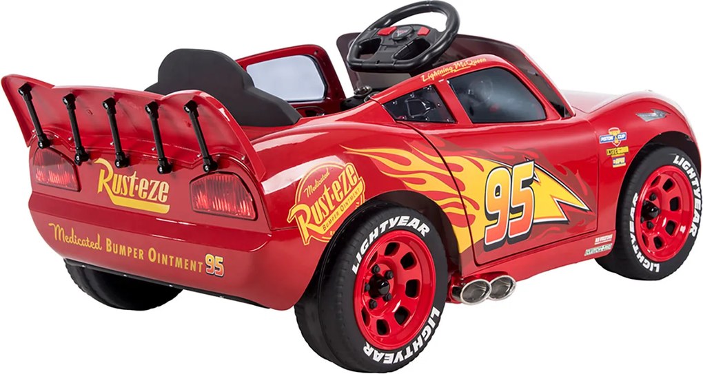 Macchina Elettrica per Bambini Disney Pixar Saetta McQueen 7,2V Rosso...