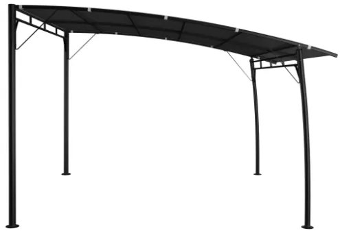 Tenda Parasole da Giardino 3x3x2,55 m Antracite