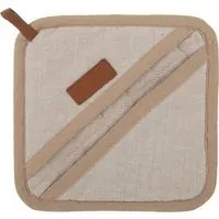 Presina quadrata 20x20 cm beige in cotone