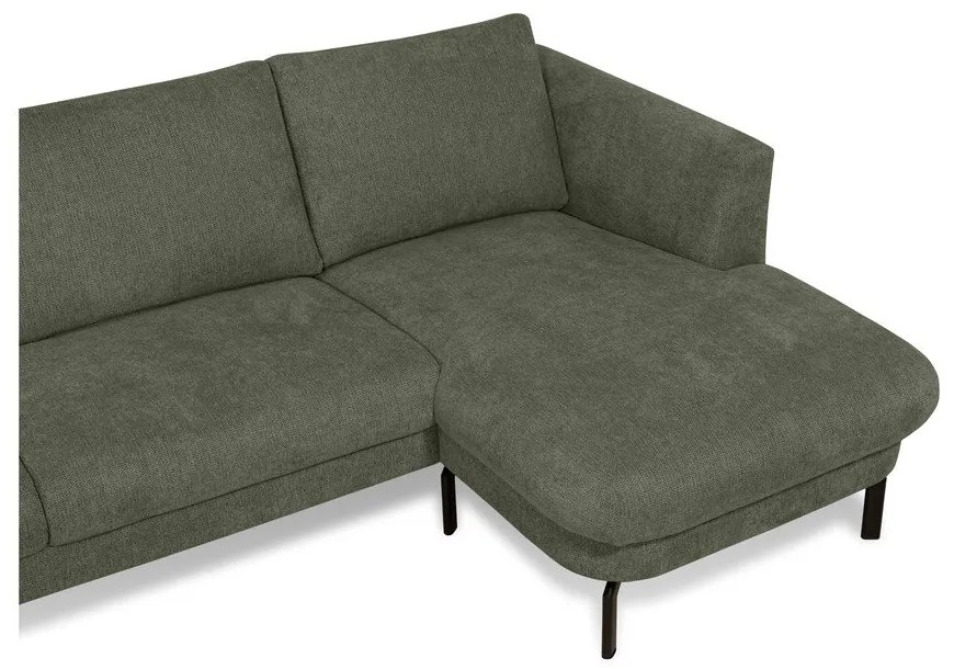 Divano angolare verde scuro (angolo destro) Gomero - Scandic
