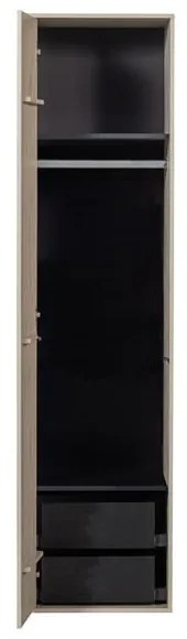 Armadio modulare in legno di pino crema 50x200 cm Daily - vtwonen