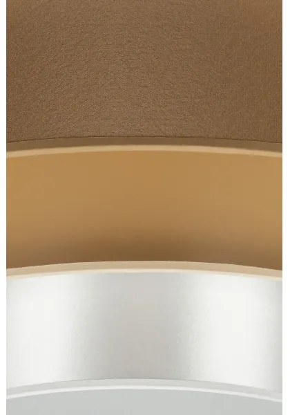 Duolla - Plafoniera LED LUNETA LED/26W/230V diametro 60 cm 4000K marrone/oro