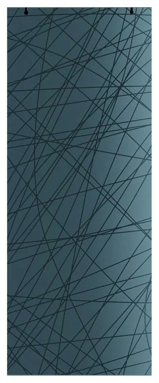 Anta per porta scorrevole esterno muro Armonia fumè in vetro fumé, L 76 x H 215 cm spessore 8 mm, apertura reversibile