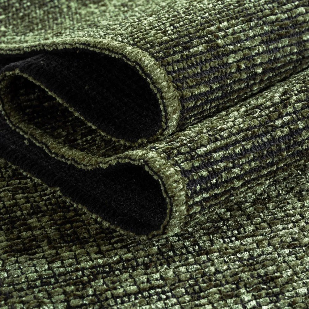 Tappeto verde lavabile 80x150 cm Space 1900 – Ayyildiz Carpets