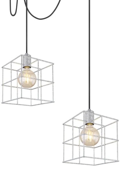 Globo 15530Z-3H1 - Lampadario a sospensione con filo MERRIL 3xE27/60W/230V